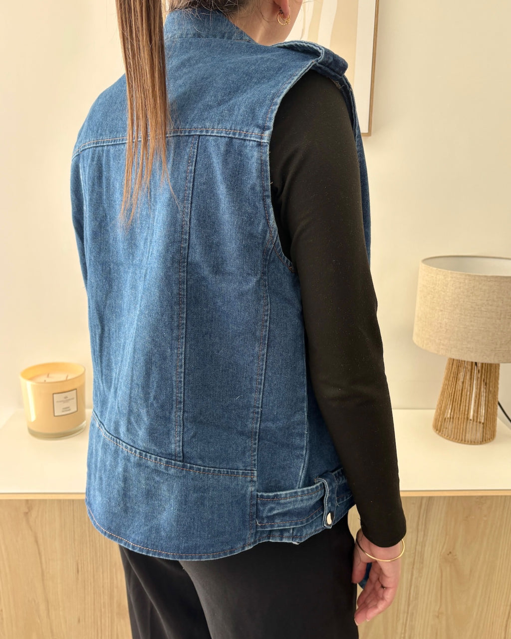 Veste en jean Cassandre